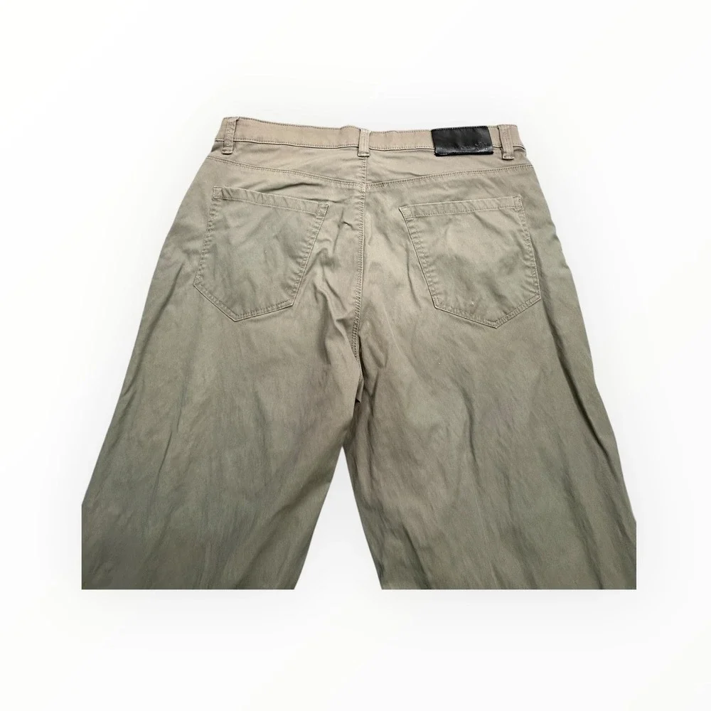 English Laundry Pants‎ Mens 32x34 Tan Khaki Straight Leg Gingham Lining 1149879